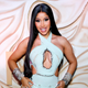 Cardi B and Starco Brands launch Whipshots at The Goodtime Hotel on December 04, 2021 in Miami Beach, Florida.